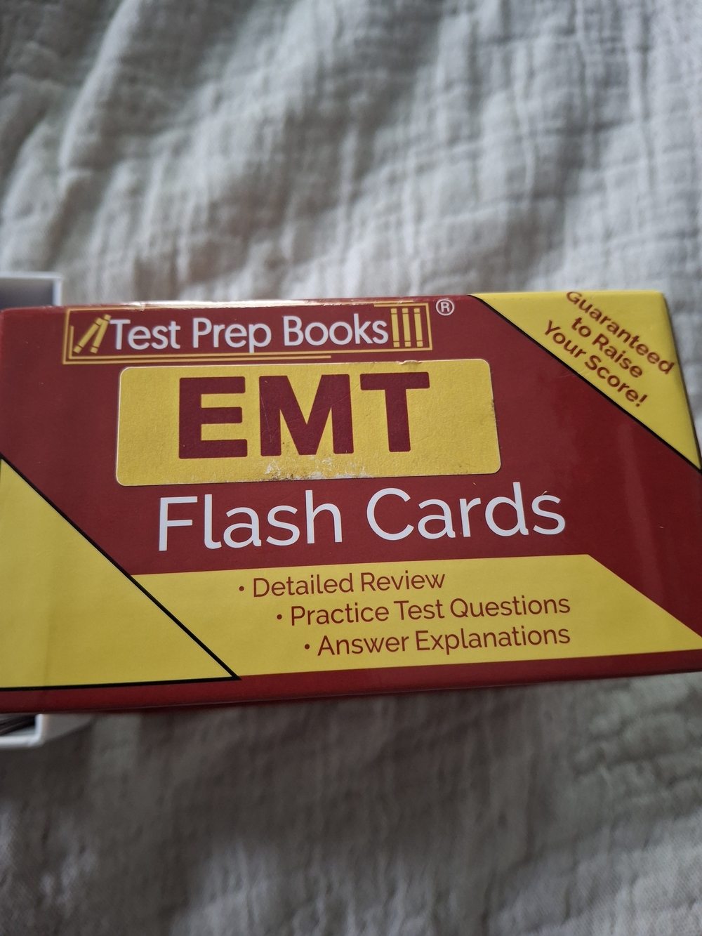 EMT Flash Cards - Red and Yellow